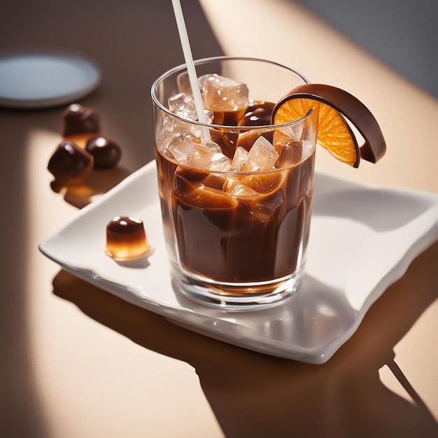 35mm foto caramello caramello cioccolato cioccolata_tazza di bar bevanda_vetro bevanda_cibo di paglia
