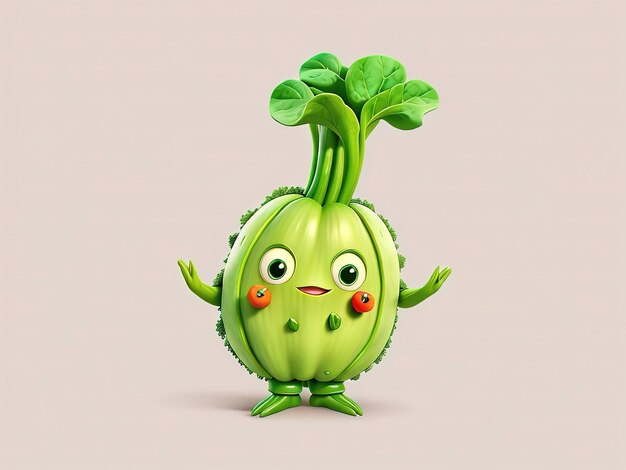 3D_Animation_Style_Random_background_vegetable_mascot