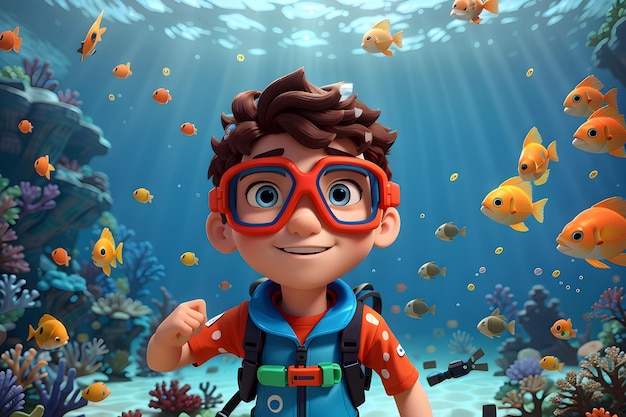 3D_character_of_a_boy_in_scuba_diving_theme