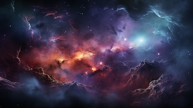 3d_fractal_nebula_space__background_banner_with_blank