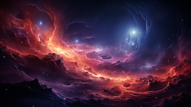 3d_fractal_nebula_space__background_banner_with_blank