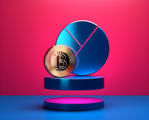 3d_illustration_of_a_gold_and_silver_bitcoin_blockchain criptovaluta
