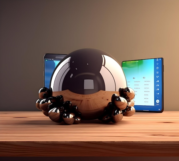 3d_illustrations_balls_blobs_render_mobile phone_trends 2024