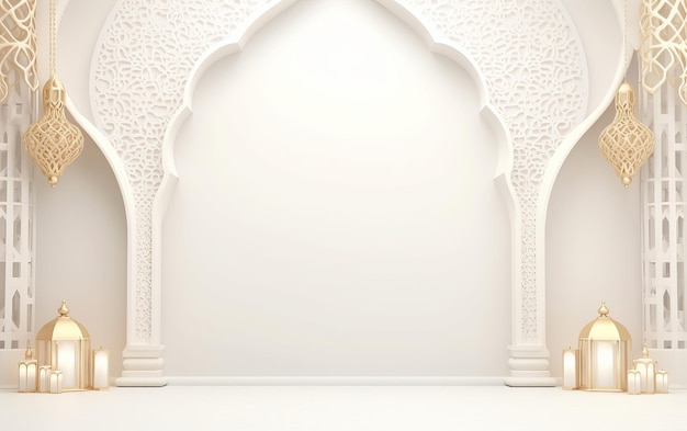 3D islamic_arabic_luxury_pattern_background