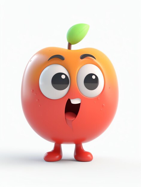 3d personaggio pixar potraits apple