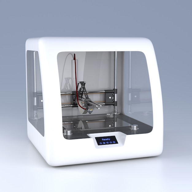 3D printer model.