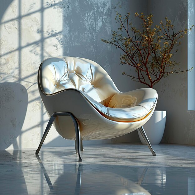 3D Realistic Soft Chair Shadow Isolated Background Images Hd Wallpapers