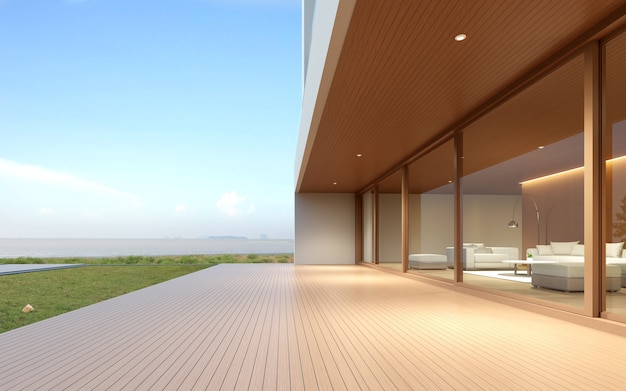 3D render casa moderna