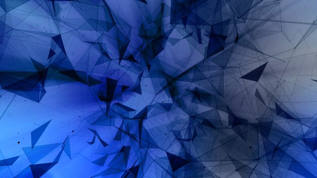 3d rendering abstract background on the basis of plexus