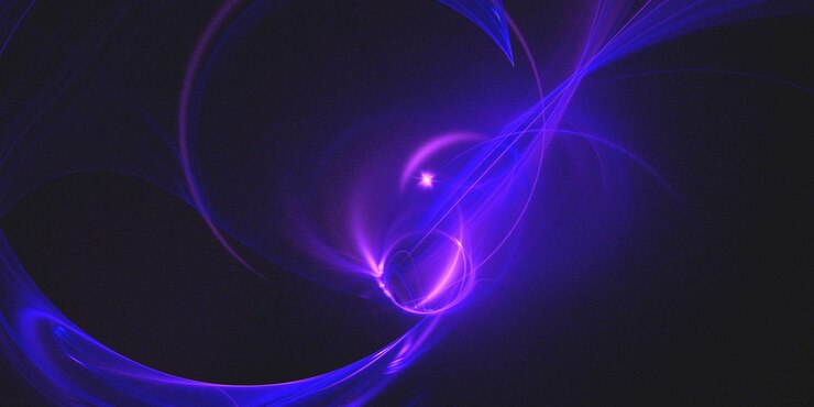 3D rendering abstract multicolor fractal background