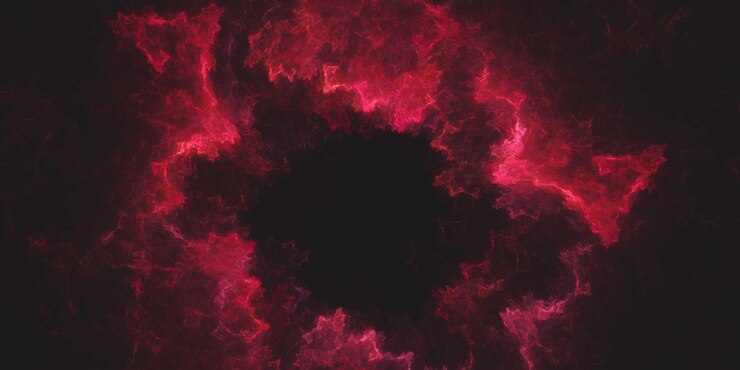 3D rendering abstract multicolor fractal background