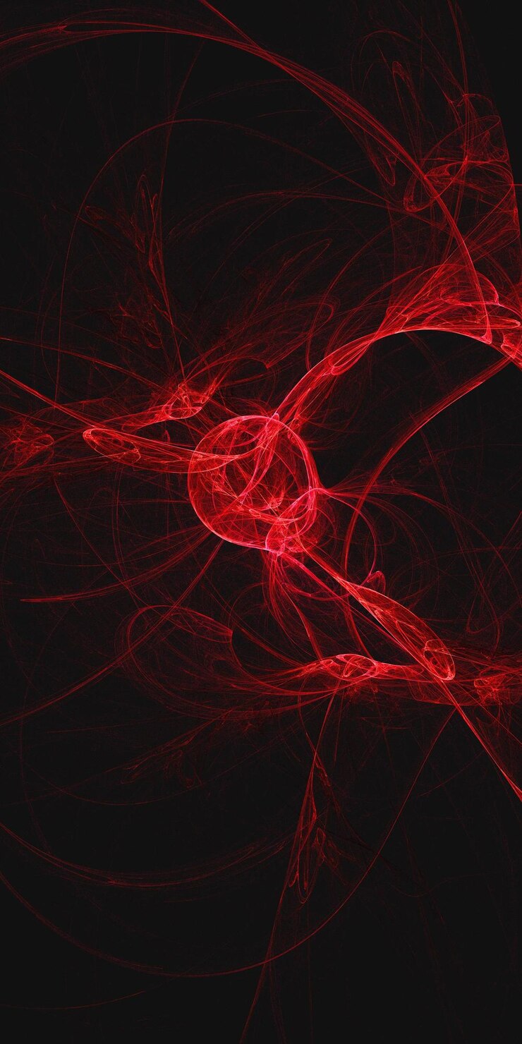 3D rendering abstract multicolor fractal background