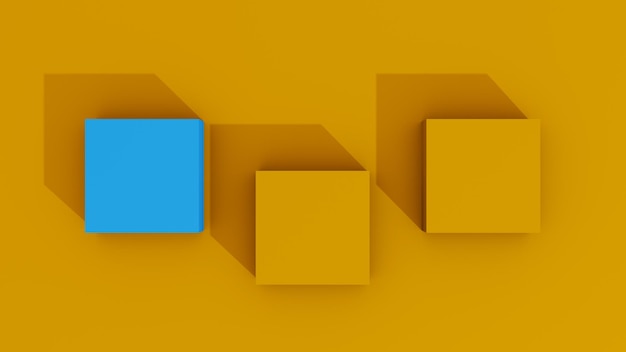 3d Rendering an abstract background using shadows