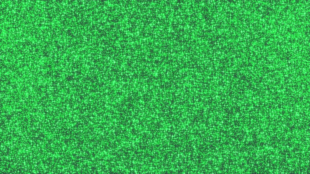 3D rendono di scintillio brillante verde