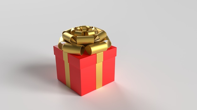 3d rendono il regalo di festa per natale e capodanno