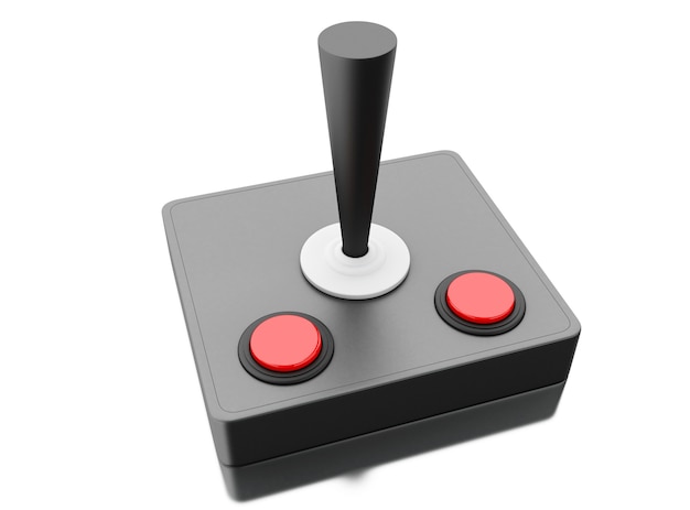 3D Retro joystick