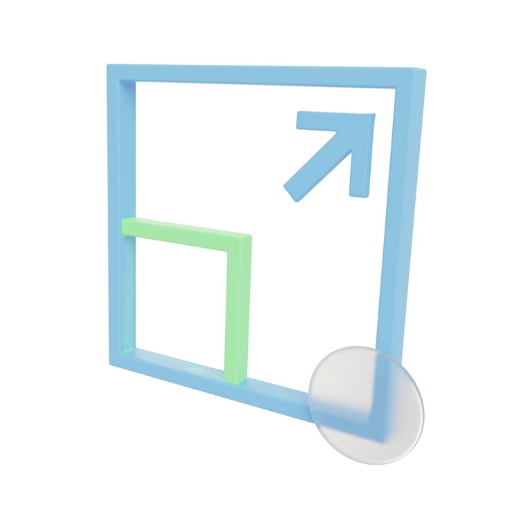 Photo 3d scale illustration