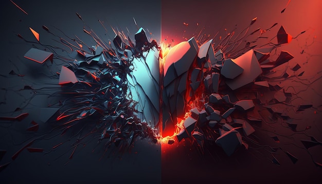 4k Abstract background UI e UX progettati IA generata