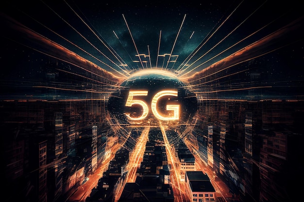 5G e altre reti di quinta_generazione AI Generated