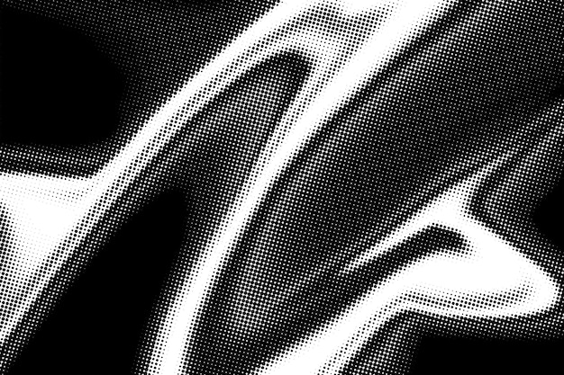 a black and white background with a pattern of dots