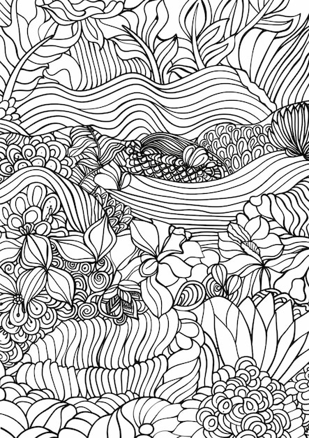 a black and white illustration of a snake