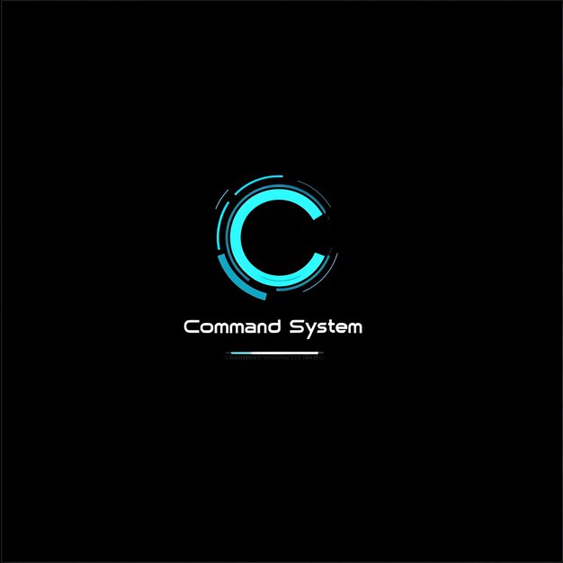 a black background with a black background that says  control system system system system