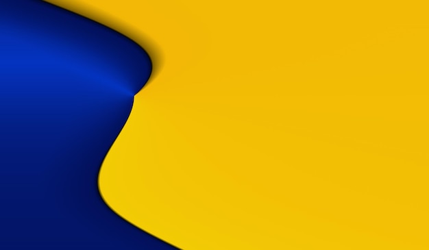a blue and yellow image of a woman with a blue and yellow background