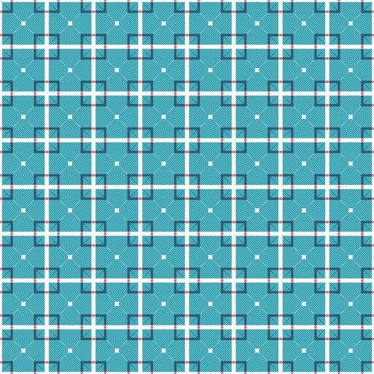 Photo a blue background with a pattern of squares and squares.