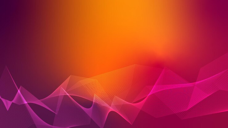 A colorful abstract red and orange gradient background