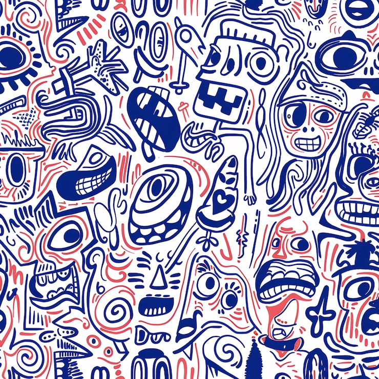 Photo a colorful illustration of a colorful background with colorful symbols and the word life