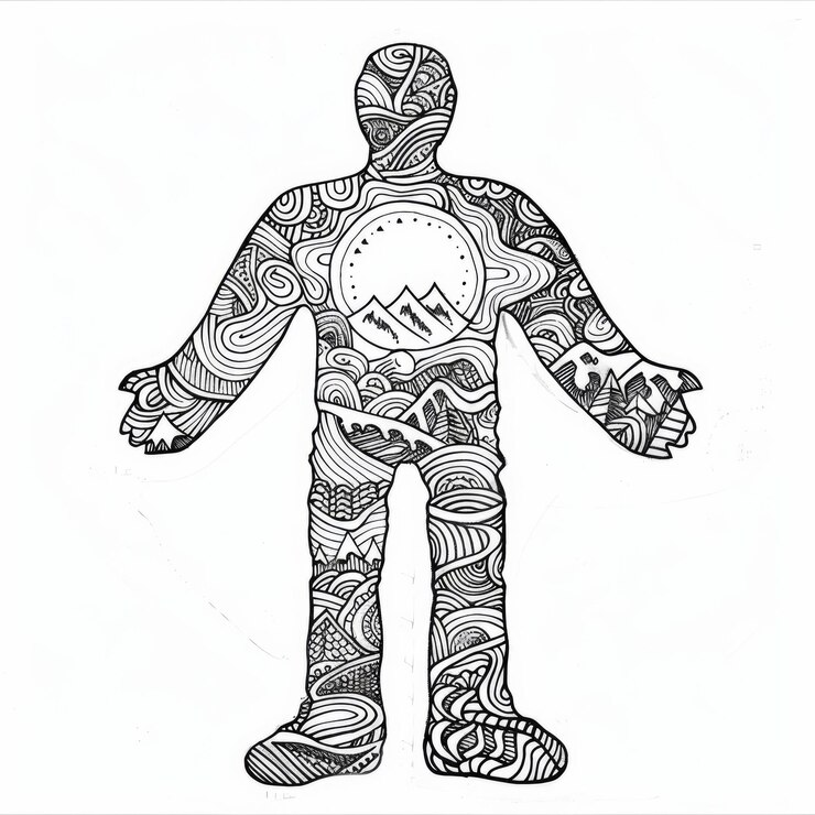Photo a drawing of a robot with the number 14 on it
