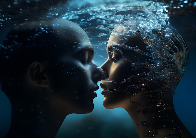 a_man_and_woman_underwater