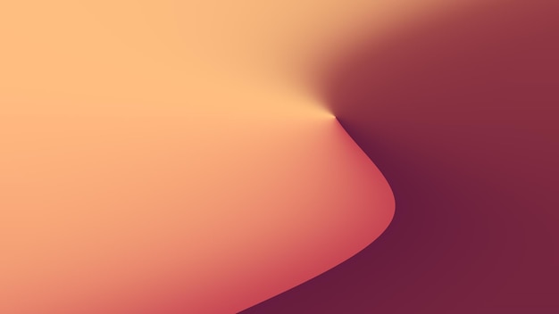 a pink and orange background with a line of light coming out of it