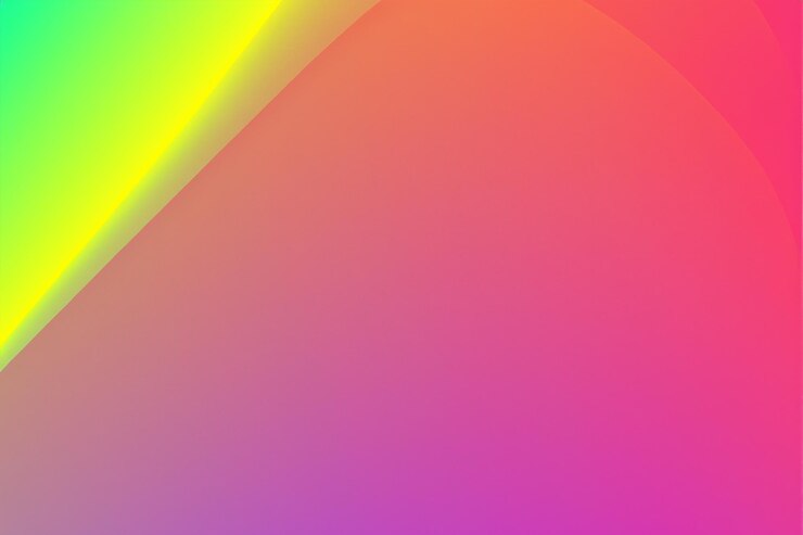 Photo a rainbow colored background with a rainbow colored line