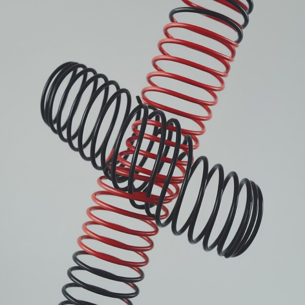 a red and black letter t that is labeled x