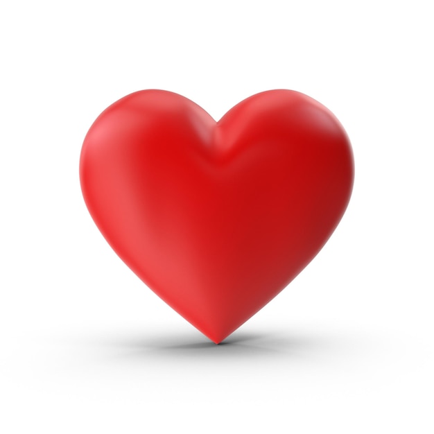 a red heart with a white background and the word love in the middle