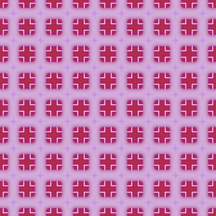 Photo a seamless pattern with pink and purple squares.