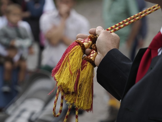 Abito da parata tirolese tradizionale