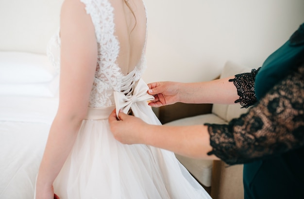 Abito da sposa perfetto il giorno del matrimonio