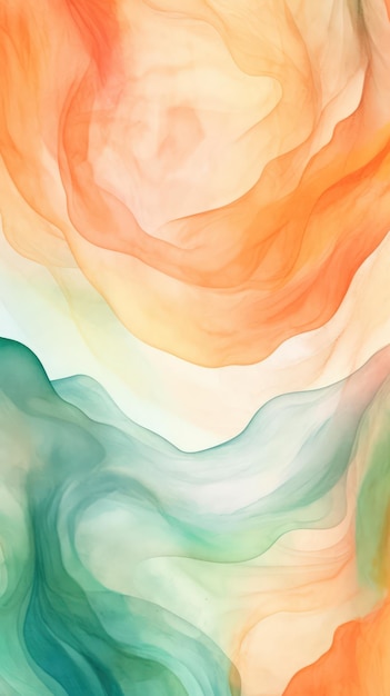 Abstract Acquerel Painting Wallpaper per iPhone generato da AI