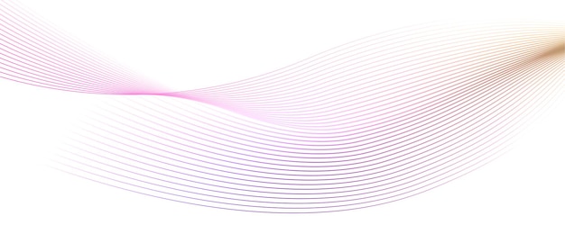 abstract background with a glowing wave shiny moving lines design element on a white background
