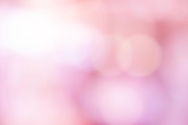 Abstract blur bokeh colore pastello rosa chiaro per lo sfondo della carta da parati