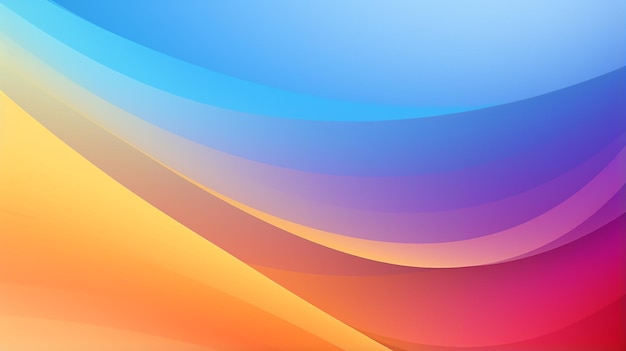 Abstract Colorful Gradient Background per il design come banner pubblicitari e concetto di presentazione