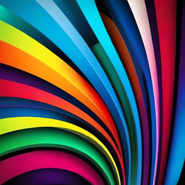 Abstract Colori dell'arcobaleno di sfondo per il design