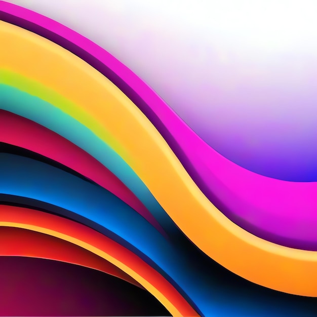 Abstract Colori dell'arcobaleno di sfondo per il design