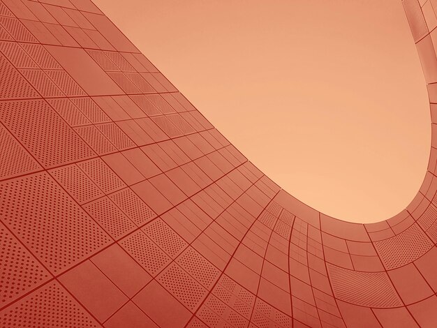 Abstract Curved Paper HD Background Design Hardlight Rosso Colore di sabbia