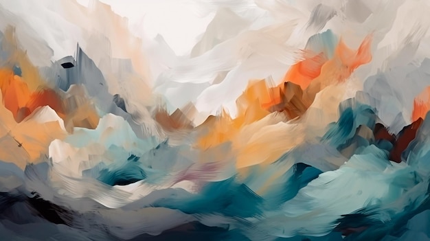 Abstract Design Texture sfondo elegante pittura generativa AI