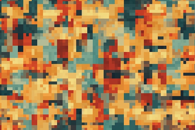 Abstract Digital Pixel Pattern Sfondi senza cuciture versatili e colorati
