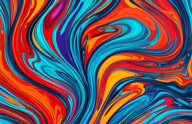 Abstract fluido colorato altamente tessuto dettagli di alta qualità sfondo
