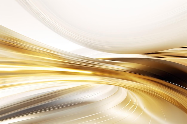 Abstract gold and white motion speedlines (linee di velocità di movimento astratte in oro e bianco)